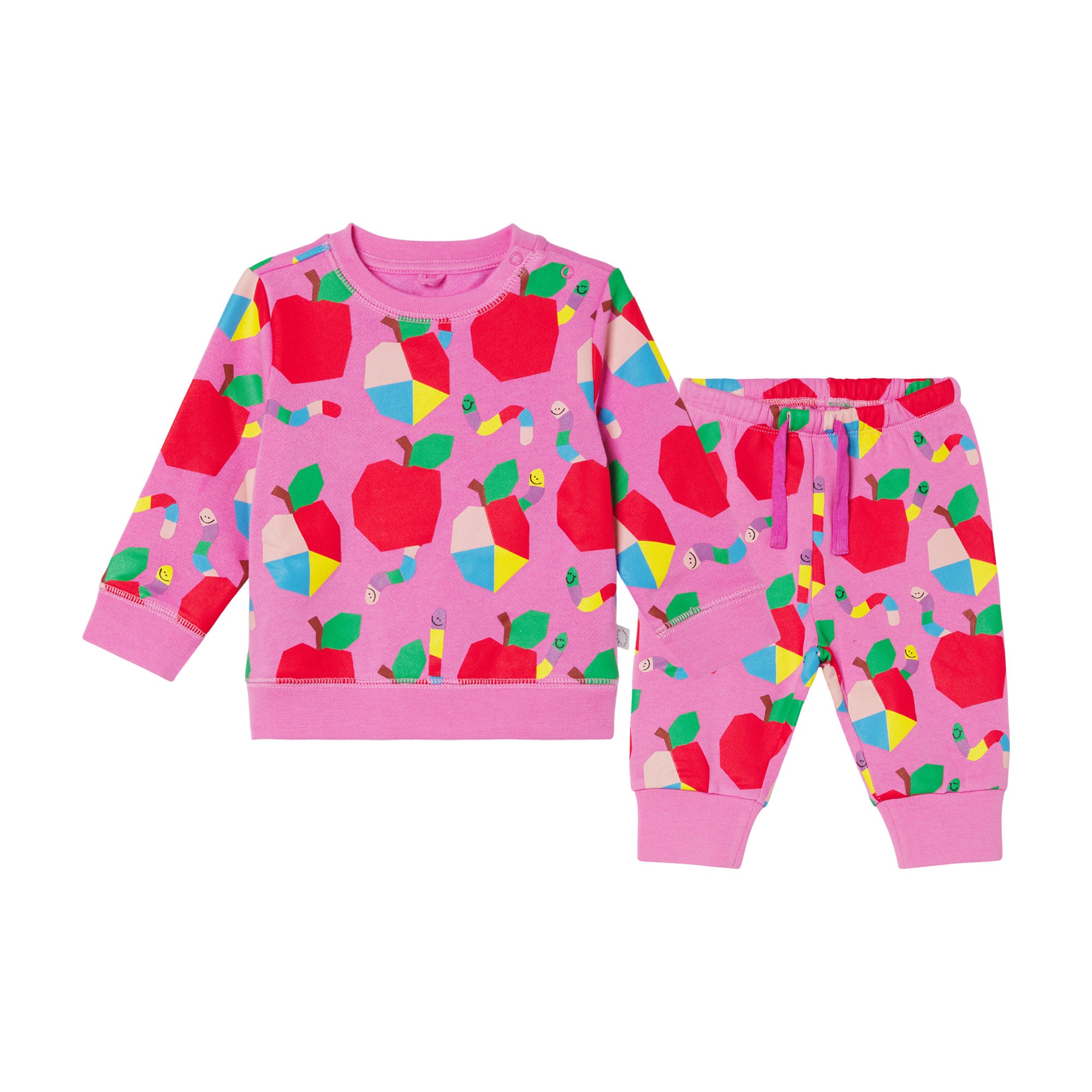 Stella McCartney Kids - Geometric Apple Print Sweatsuit