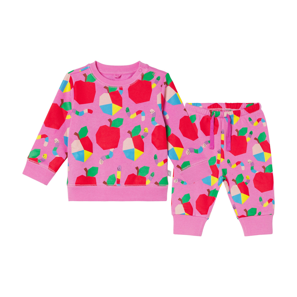 Stella McCartney Kids - Geometric Apple Print Sweatsuit – Stoopher & Boots