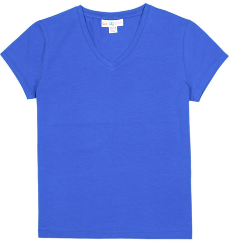 Candy Pink - Short Sleeve T-shirt - Blue