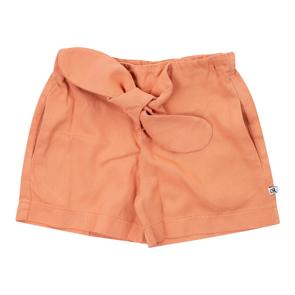 Carlijnq - Pink Denim Paperbag Shorts