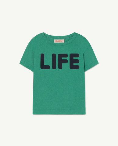The Animal Observatory - LIFE Rooster Tshirt - Green