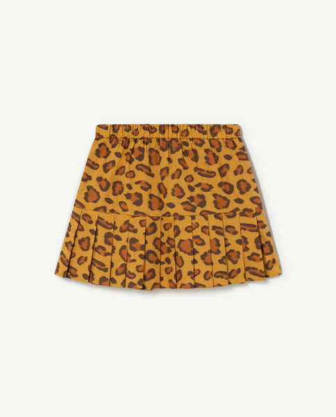 The Animal Observatory - Bird Skirt - Yellow Leopard