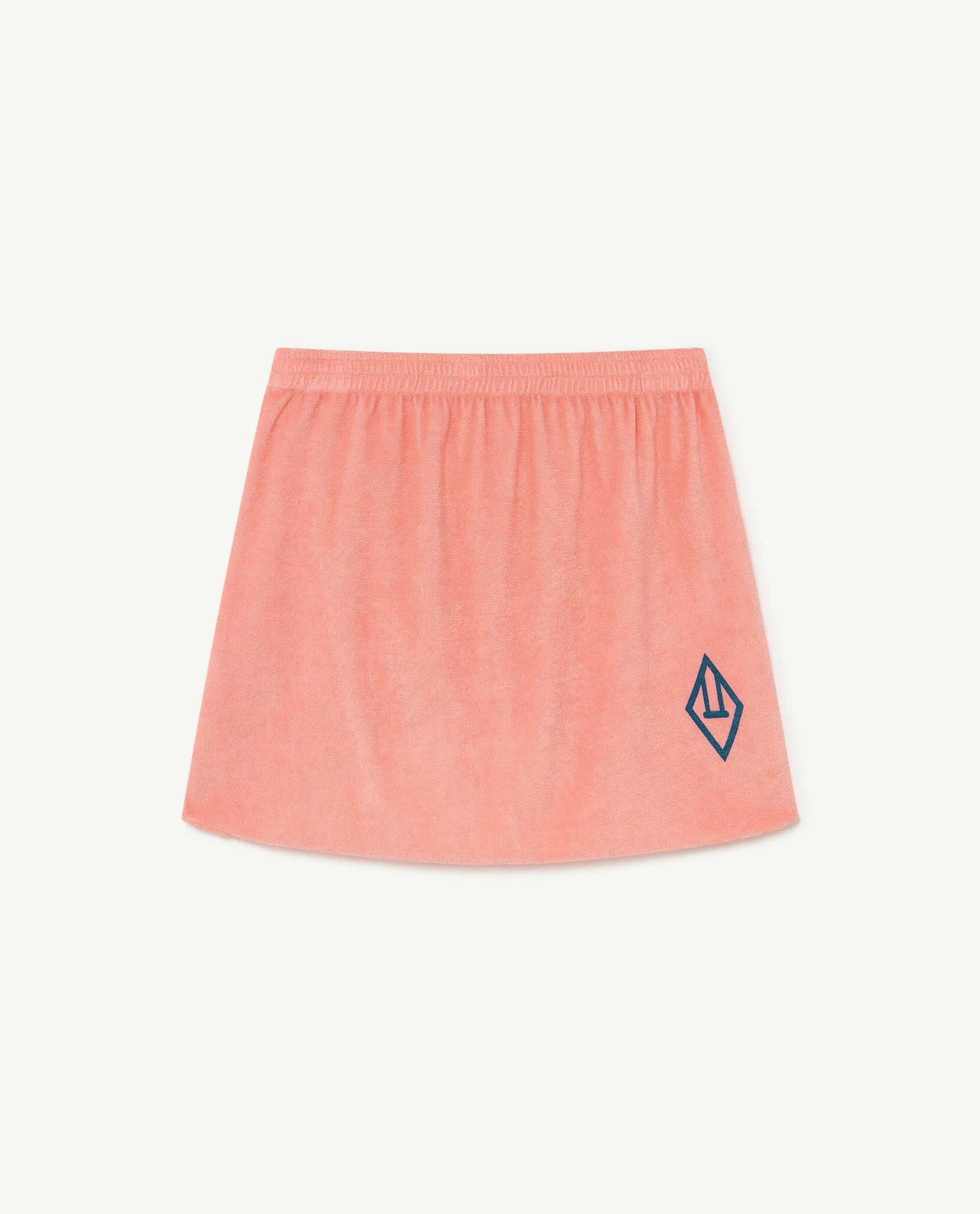 The Animal Observatory - Wombat Plain Terry Cloth Skirt - Pink