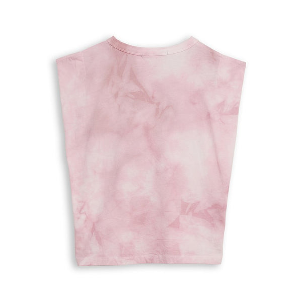 Finger in the Nose Pink Tie Dye Sleeveless Tee