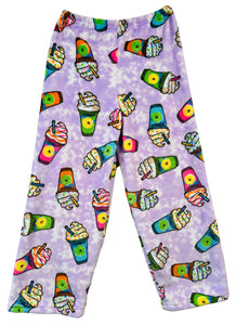 Made with Love and Kisses - Fun Frappes Pajama Pants