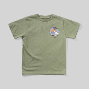 Munster Kids - Sunrise Tee - Olive