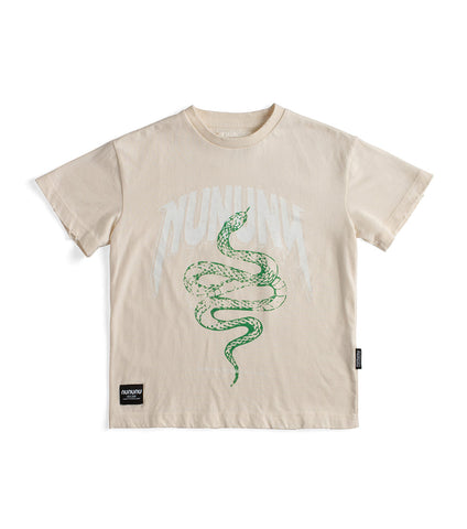 Nununu - Snake T-Shirt - Natural