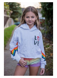 Rainbow Love online Hoodie