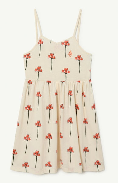 The Animals Observatory - Carnations White Otter Dress
