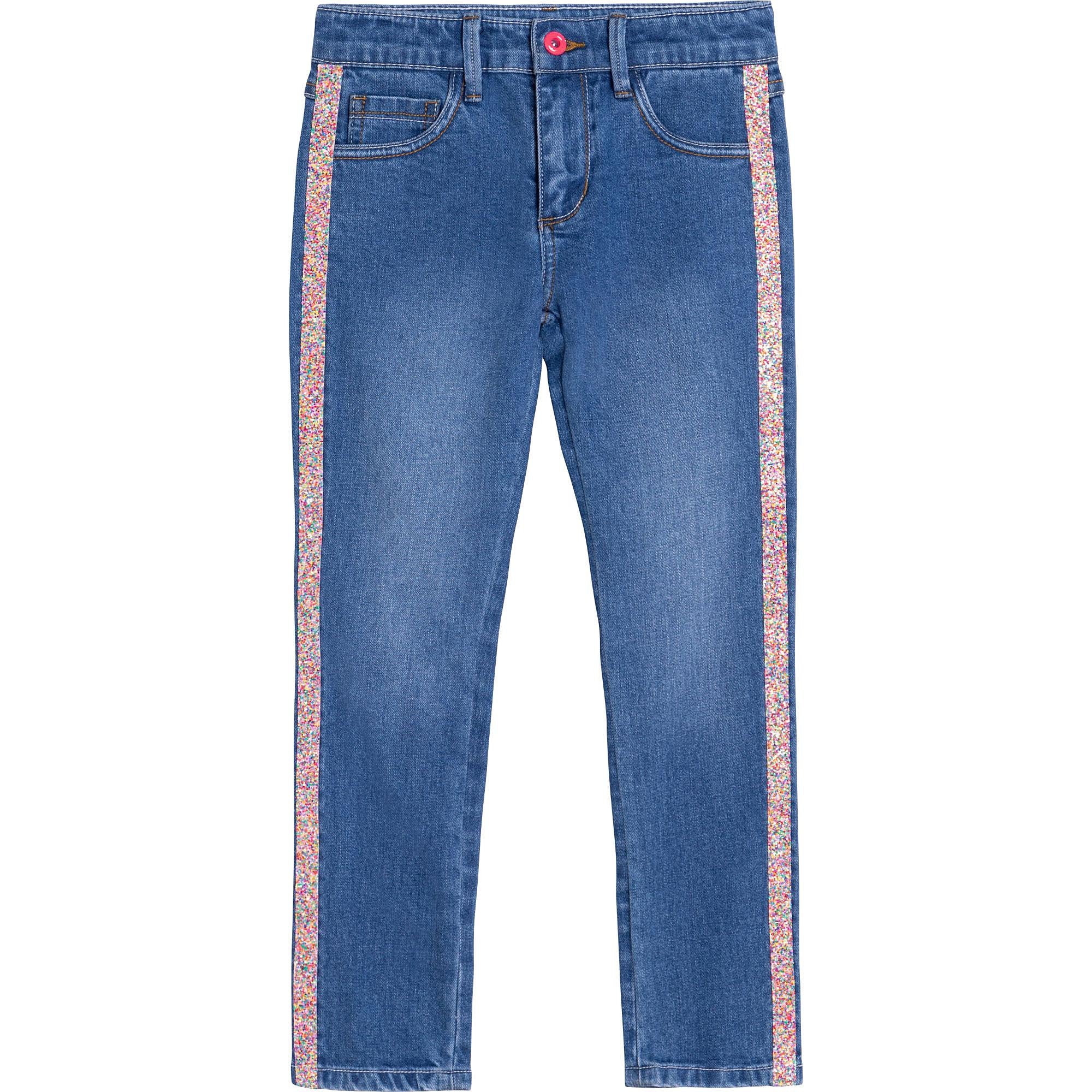 Billieblush Apparel - Blue Glitter Jeans
