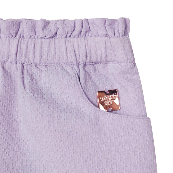 Carrement Beau - Lilac Cotton Shorts