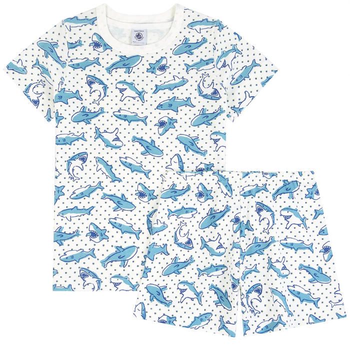 PETIT BATEAU Printed 2-piece pajamas - Shark