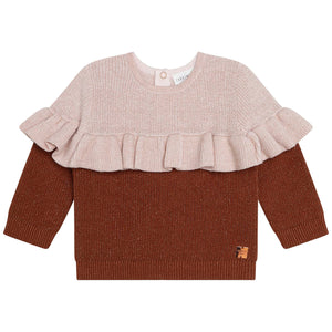 Carrement Beau - Colorblock Knit Sweater