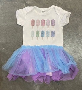 Sparkle by Stoopher - Infant Tutu Dress, Popsicles