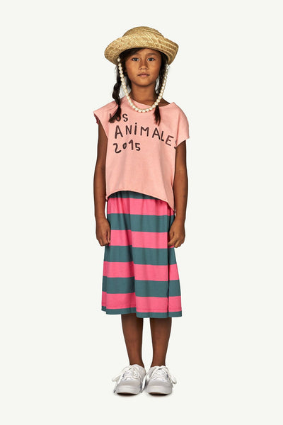Animal Observatory - Soft Pink Los Animales Prawn T-Shirt