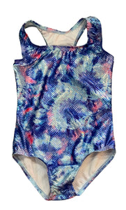 Dori Creations - Blue Collage Swimsuit