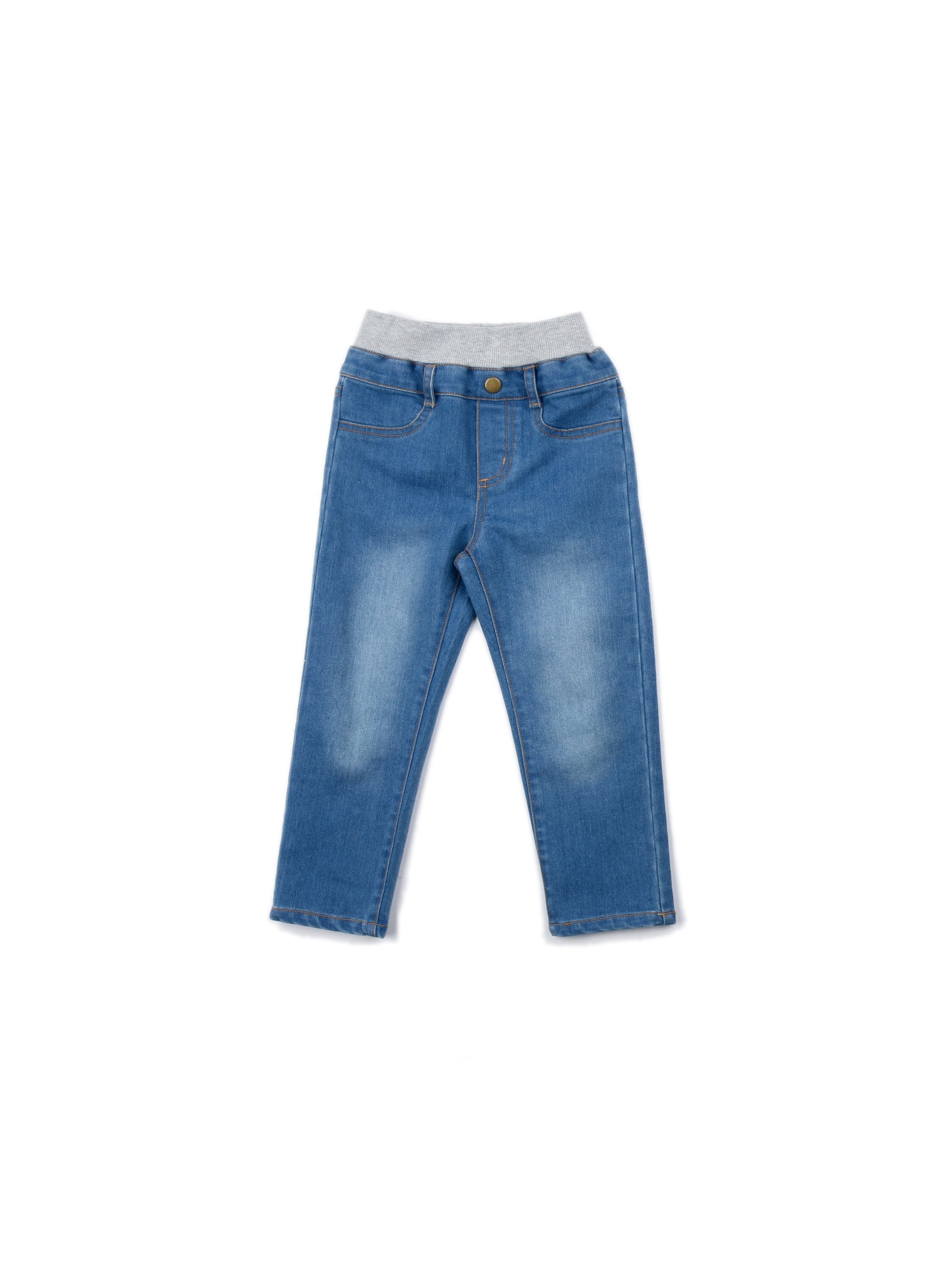 EGG BABY Denim Pants with Knit Waist