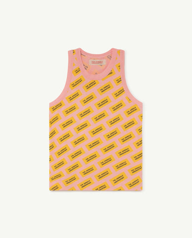 The Animal Observatory - Pink The Animals Tank Frog T-Shirt
